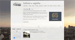 Desktop Screenshot of kulturauzagrebu.hr