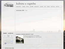 Tablet Screenshot of kulturauzagrebu.hr